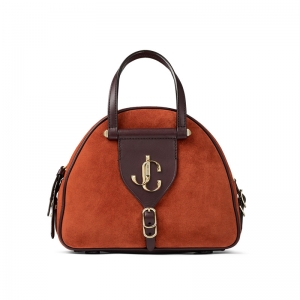 Jimmy Choo VARENNE BOWLING/S Ʒ��logoװ�����ɫ��Ƥƴ��ɫֲ��Ƥ�������