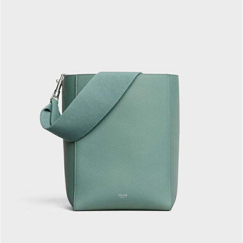 189303 Celine�ִ� SANGLE BUCKET С�� ����СţƤ CelineˮͰ�� ���ɫ