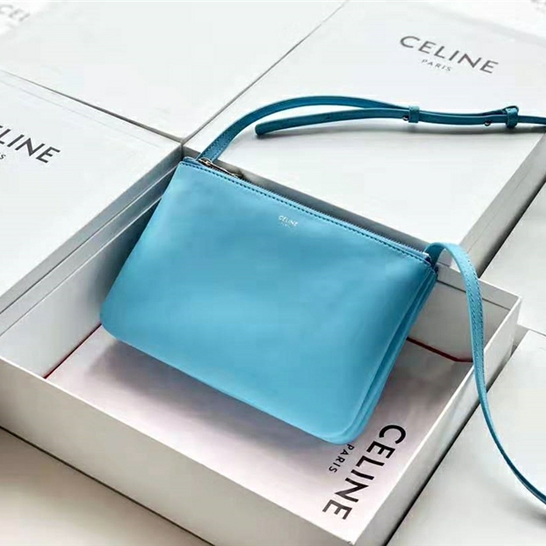 187603 CelineŮ�� Trio С�� �⻬С��Ƥ Celine�米�� ʯ��ɫ