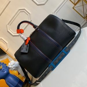 M51462 LV Keepall 50���д� EpiƤ����Damier Graphite���� ��ɫ