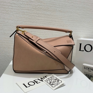 322 LOEWE������ Puzzle Bag �к����������ΰ� ź��ƴɫ