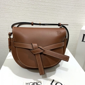 321 Loewe������ Gate С�� ����ͷ��ţƤ������ �غ�ɫ