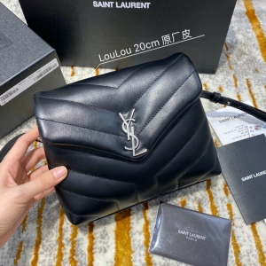 467072 YSLʥ������С��LOULOU��ɫ��Y�������Ứ��Ƥ����� ��ɫ����