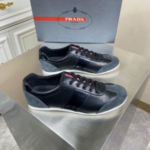 4E3463 PradaƤ���֯���˶�Ь ������2020�¿������˶�Ь ��ɫ