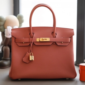 Hermes Birkinϵ�� �����˲���� ���ֹ����ư� 30cm TOGOƤ ��Ҷ��