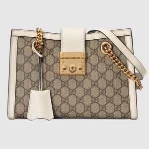 498156 Gucci Padlockϵ��С��GG�米�� ��ɫƤ��