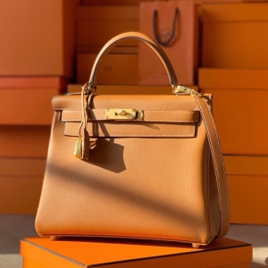 ������Hermes Kellyϵ�п����25 togoСţƤ ���ֹ����ư� ��ɫ