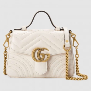547260 Gucci GG Marmontϵ����������� 笷�V��Ƥ�� ��ɫ