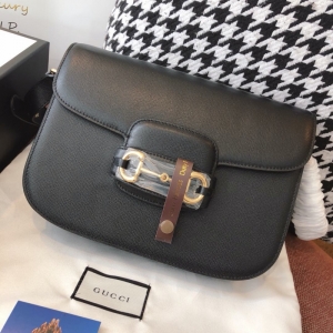 602204 Gucci 1955���οۼ米�� Gucci������ ��ɫ���Ÿ�֯��Ƥ��