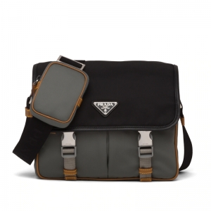 2VD769 Prada������������ Saffiano Ƥ��б����ʲ�� ƴɫ