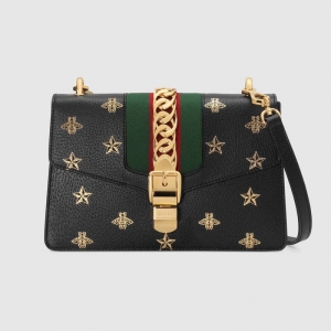 524405 Gucci Sylvieϵ���۷�����С�ż米�� �ų۵���� ��ɫ