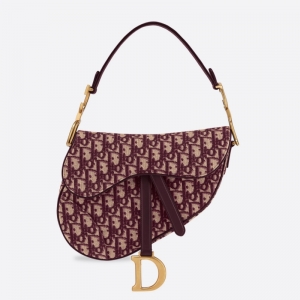 M0446 Dior Saddle����� �ƺ�ɫ Oblique ӡ��������