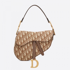 M0446 Dior Saddle����� ��ɫ����� Oblique ӡ��������