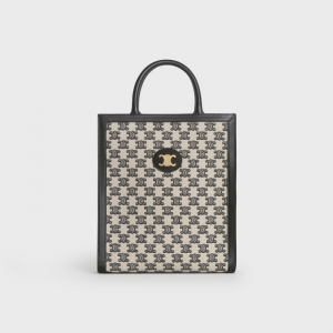 194352 Celine����CABAS С��TRIOMPHE����֯�������ִ� celine���ذ� ��ɫ