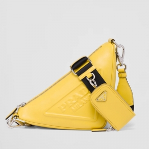 1BH190 ������Prada Triangle Ƥ�����ǰ� PradaŮ�� ��ɫ