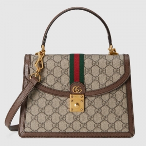 651055 �ų�Gucci Ophidiaϵ��֯��С������� ��ɫƤ�����