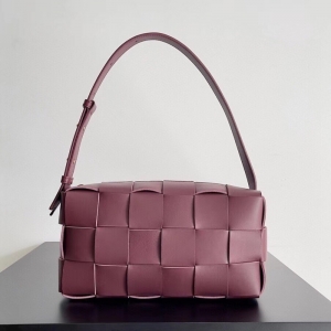 Bottega Veneta ��羼� Intreccio��֯Ƥ�� Brick Cassette�米�� �ƺ�ɫ