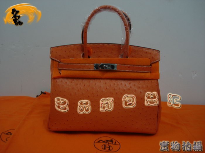 Hermes Birkin 铂金包 Hermes 手提包 Hermes最新款 Hermes 30 Birkin Hermes鸵鸟纹