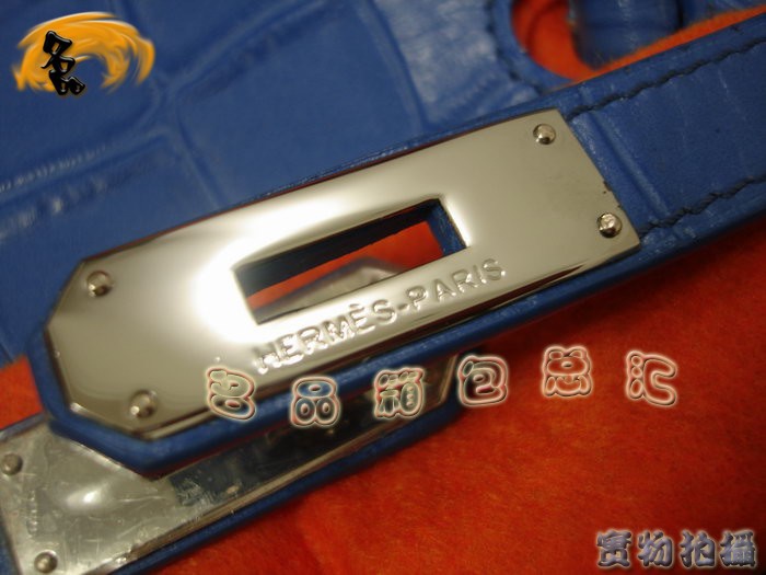 Hermes 新款女包 Hermes 鳄鱼纹 手提包 Hermes Birkin 铂金包 35 Birkin