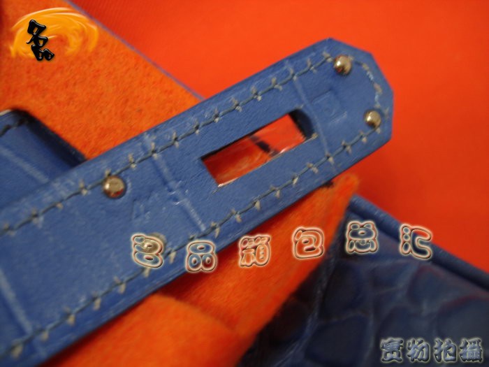 Hermes 新款女包 Hermes 鳄鱼纹 手提包 Hermes Birkin 铂金包 35 Birkin