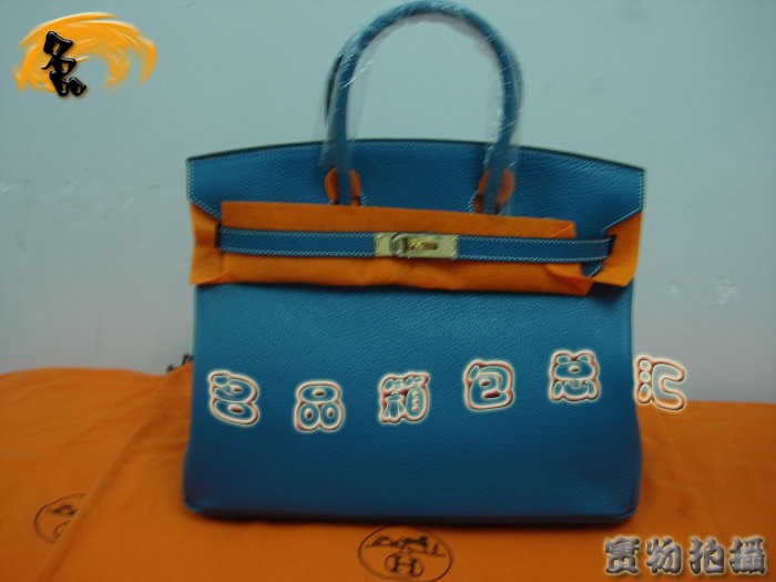Hermes Birkin 铂金包 Hermes 35 Birkin Hermes 手提包 经典款 荔枝纹