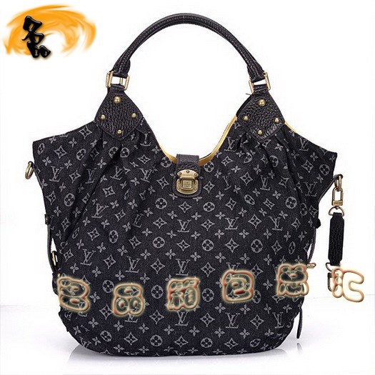 M95510 LV手提包 LV经典老花 LV牛仔包 LV女包 LV单肩包