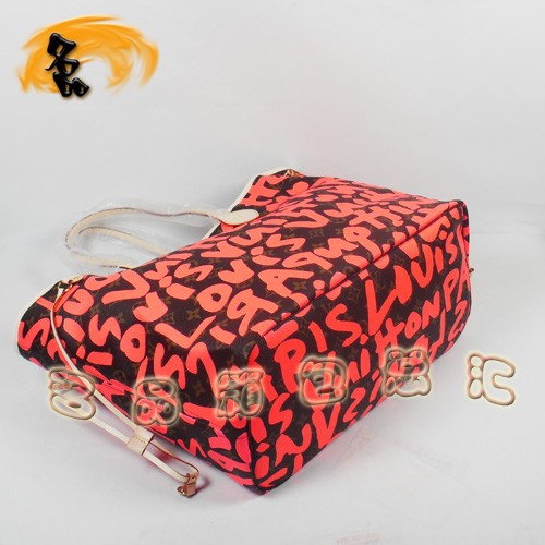 M93701 LV新款 Neverfull 涂鸦系列 女士手提包 LV时尚女包 LV单肩包 LV手袋