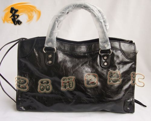 084332 BALENCIAGA���¿��ɫţƤʱ��Ůʿ����� �������һ����� б���