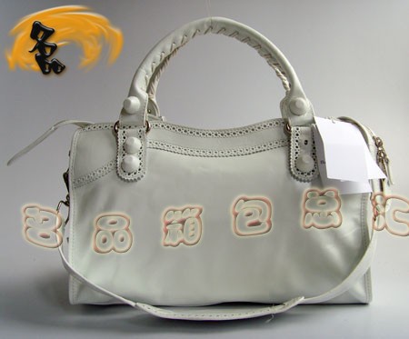 084832 BLENCIAGA ��ɫţƤʱ��Ůʿ����� �������Ҿ��������� �¿�б���
