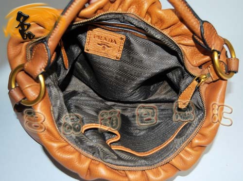 80046 ������ ţƤ���ᵥ������Ů�� Prada����� Prada����� ǳ��ɫ
