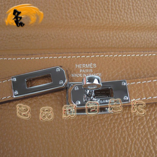 H009 �������¿�ʱ��Ůʿ���ð� Hermes Kellyϵ�� ţ����Ů�� Ǯ�� ǳ��ɫ