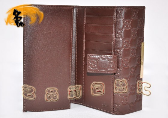 112715 GUCCI�¿�ţƤѹ��Ǯ�� GUCCIŮʿǮ�� GUCCI����Ǯ�� ��ɫ