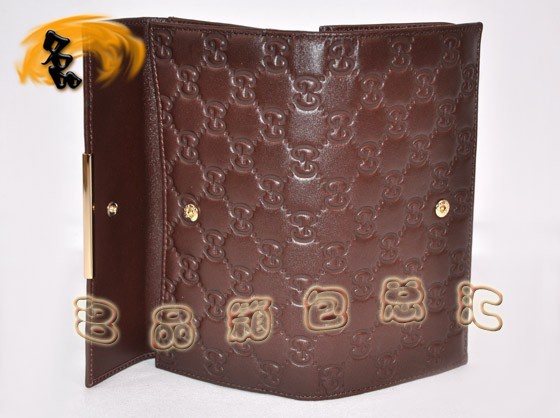 112715 GUCCI�¿�ţƤѹ��Ǯ�� GUCCIŮʿǮ�� GUCCI����Ǯ�� ��ɫ