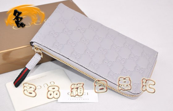 203646 GUCCI����Ǯ�� GUCCI˫Gѹ��ţƤŮʿǮ�� GUCCI���� ǳ��ɫ