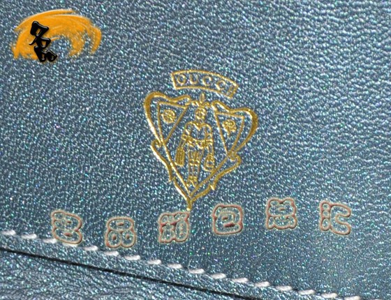 203646 GUCCI����Ǯ�� GUCCI˫Gѹ��ţƤŮʿǮ�� GUCCI���� ����ɫ