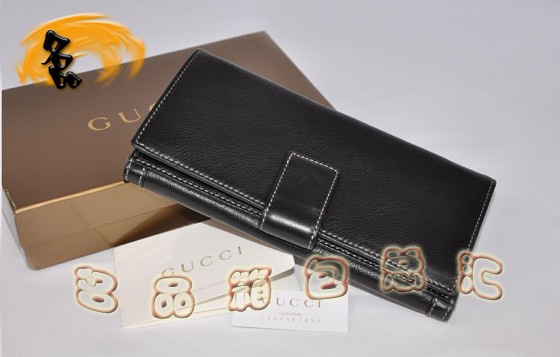 224237 GUCCIŮ��ţƤǮ�� ��ɫ GUCCI����Ǯ�� һ��һŮʿǮ��