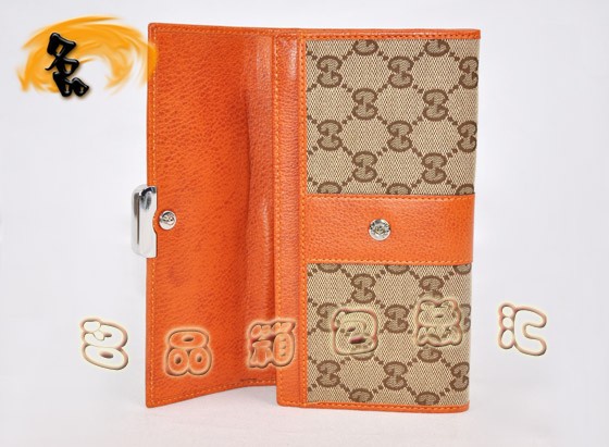 233028 �����¿�Ůʿ����Ǯ�� GUCCI ˫G����Ǯ�� GUCCI������ �����ɫ