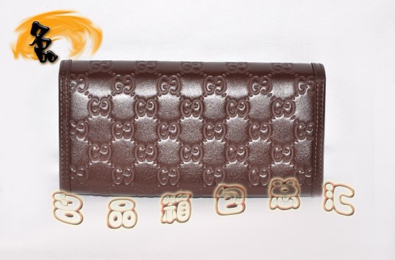 233056 ����Ů�� GUCCI���¿����� ţƤѹ��Ǯ�� GUCCI����Ǯ�� ���ɫ