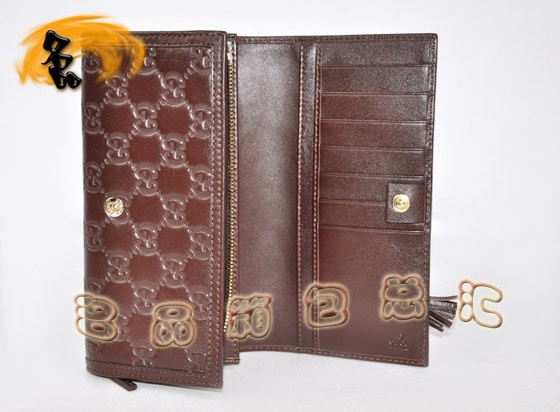 233056 ����Ů�� GUCCI���¿����� ţƤѹ��Ǯ�� GUCCI����Ǯ�� ���ɫ