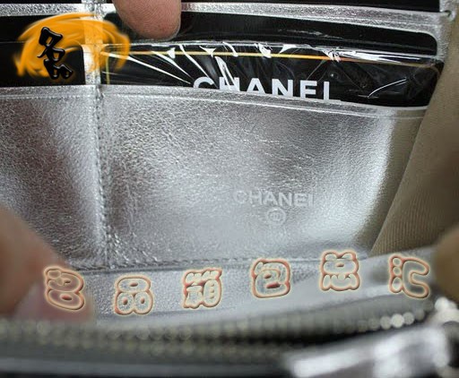 20312 CHANEL���¿� CHANEL��Ƥ˫Cʱ��ŮʿǮ�� CHANEL����Ǯ�� ��ɫ