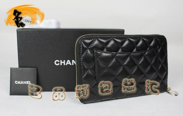 46578 Chanel���� ChanelǮ�� ���ζ���ƤŮʿǮ�� Chanel����Ǯ�� ��ɫ