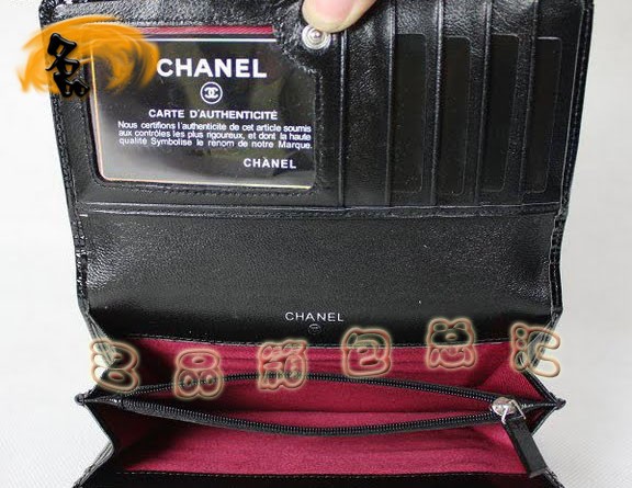 A91764 һ��һƷ�� Chanel���¿� ���ζ���ƤŮ�� ChanelǮ�� ���� ��ɫ