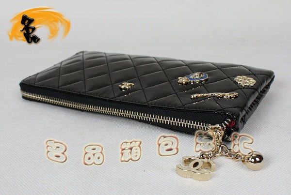 A96688 ���ζ����� Chanel����Ǯ�� ��Ƥʱ������Ů�� ChanelǮ�� ��ɫ