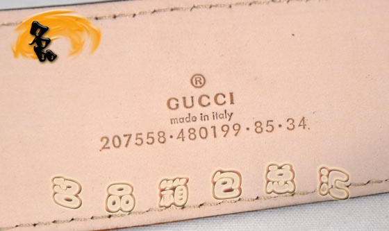 207558 GucciƤ�� Gucci���¿� ���澭��˫G��ˮˮ��������ʿƤ�� Gucci����