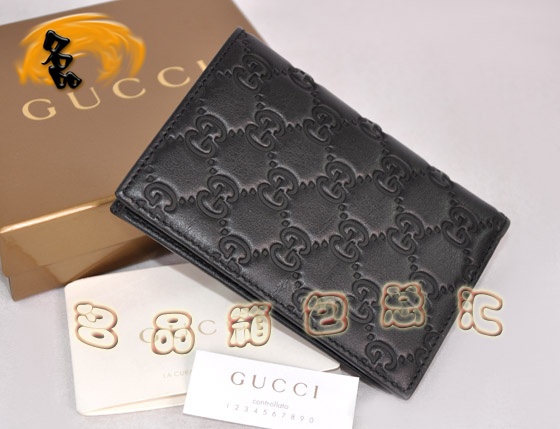 103608 Gucci�̿�Ǯ�� Gucci���� ����ţƤ˫Gѹ���п�Ǯ�� Gucci�а� ��ɫ