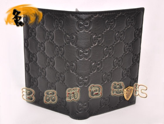 103608 Gucci�̿�Ǯ�� Gucci���� ����ţƤ˫Gѹ���п�Ǯ�� Gucci�а� ��ɫ