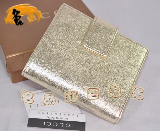 162759 ԭ��һ��һƷ�� ���ڸߵ�ţƤŮʿǮ�� Gucci�̿�Ǯ�� GucciǮ�� ǳ��ɫ