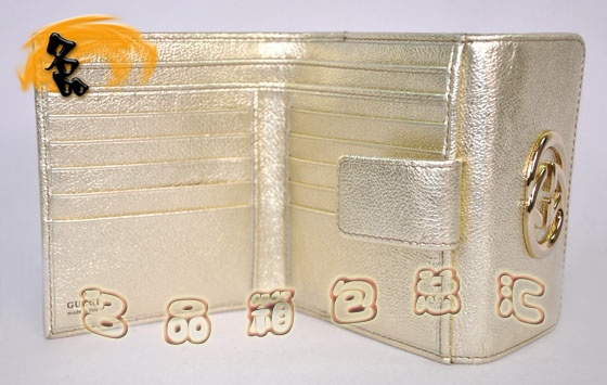 162759 ԭ��һ��һƷ�� ���ڸߵ�ţƤŮʿǮ�� Gucci�̿�Ǯ�� GucciǮ�� ǳ��ɫ