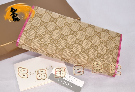 181595 ���澭��˫G����ŮʿǮ�� Gucci����Ǯ�� GucciŮ�� һ��һƷ�� �����Һ�ɫ