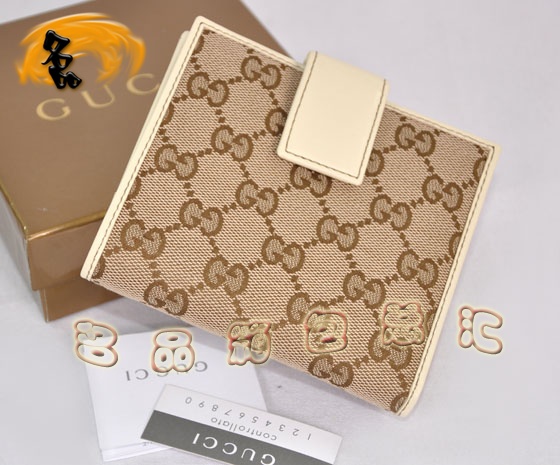 181594 ���澭��˫G����ŮʿǮ�� Gucci�̿�Ǯ�� Ů�� һ��һƷ�� �����װ�ɫ